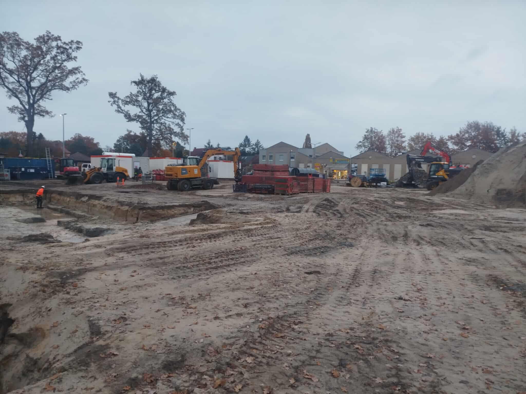 Edeka- stavba nakupného centra, Falkensee 2026