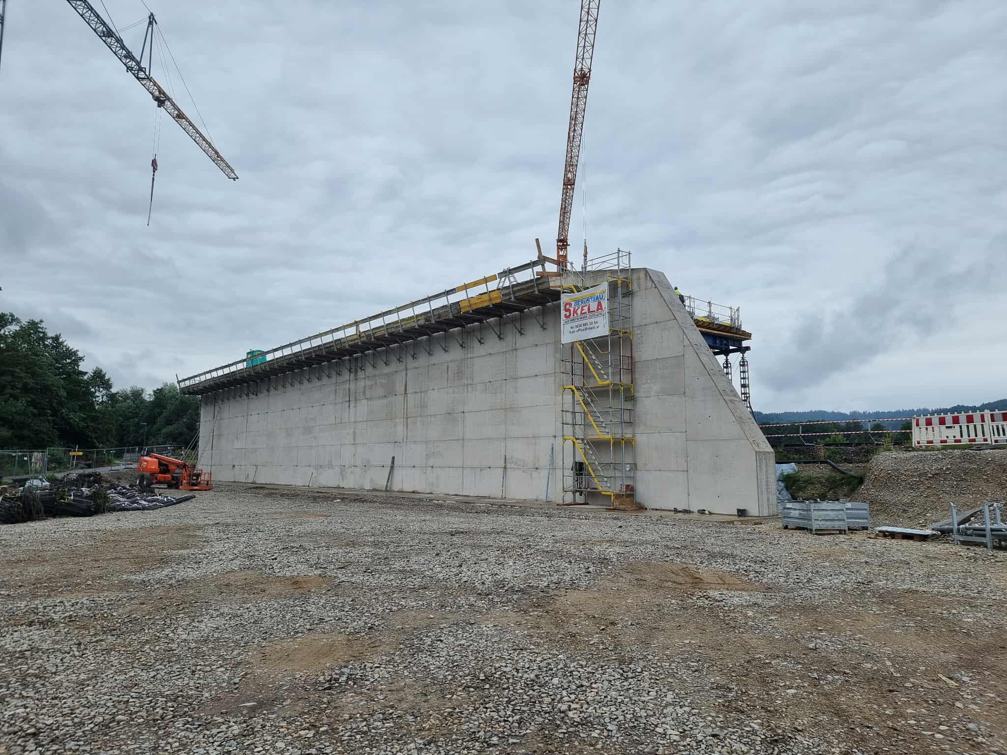 Výstavba mostu - Rakúsko, 2025